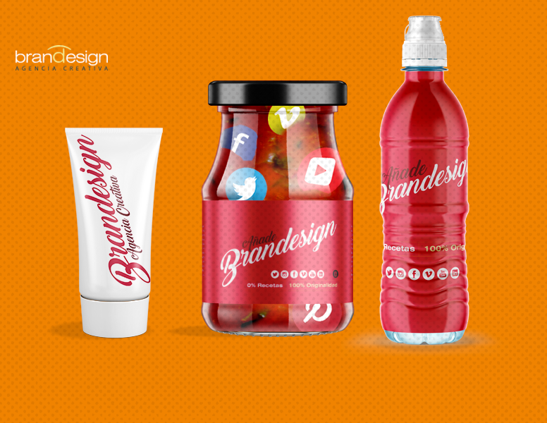 botella diseño de etiqueta agencia creativa madrid branding