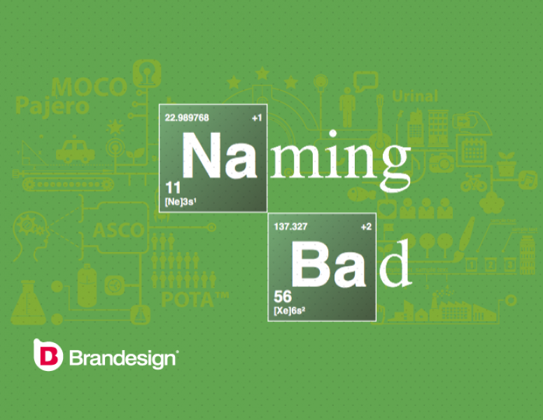 Los errores de un mal naming, un mal nombre de marca Brandesign agencia de branding