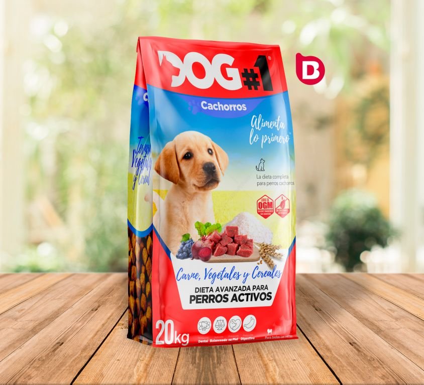 Diseño del Packaging de Dog#1