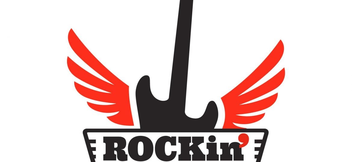 Diseño de logotipo RockinMad escuela de rock madrid