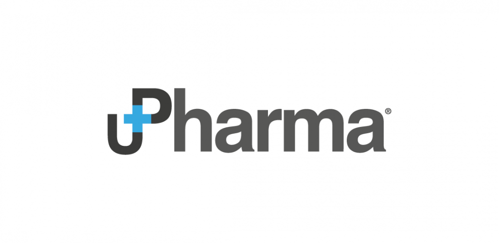 Diseño del logotipo de UP Pharma empresa farmacéutica madrid