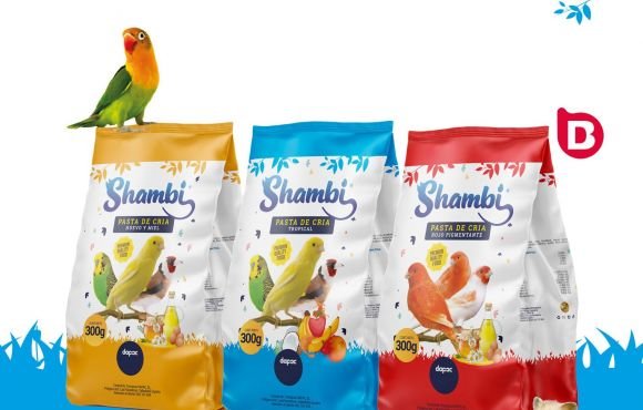 Diseño de la linea de empaques para Shambi una gran marca de pequeñas mascotas