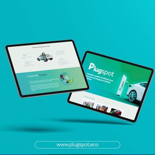 portafolio de diseño de páginas web y sitios web corporativos para empresas plugspot